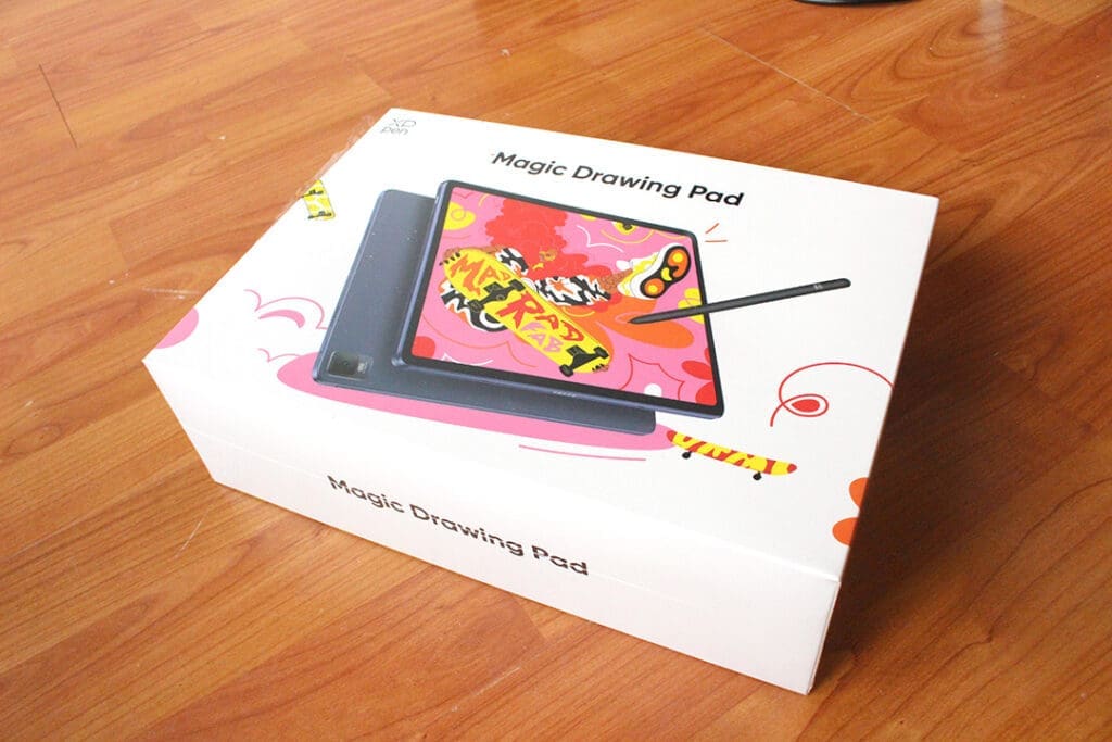 Packaging de la tablette Magic Drawing pad de XP-Pen