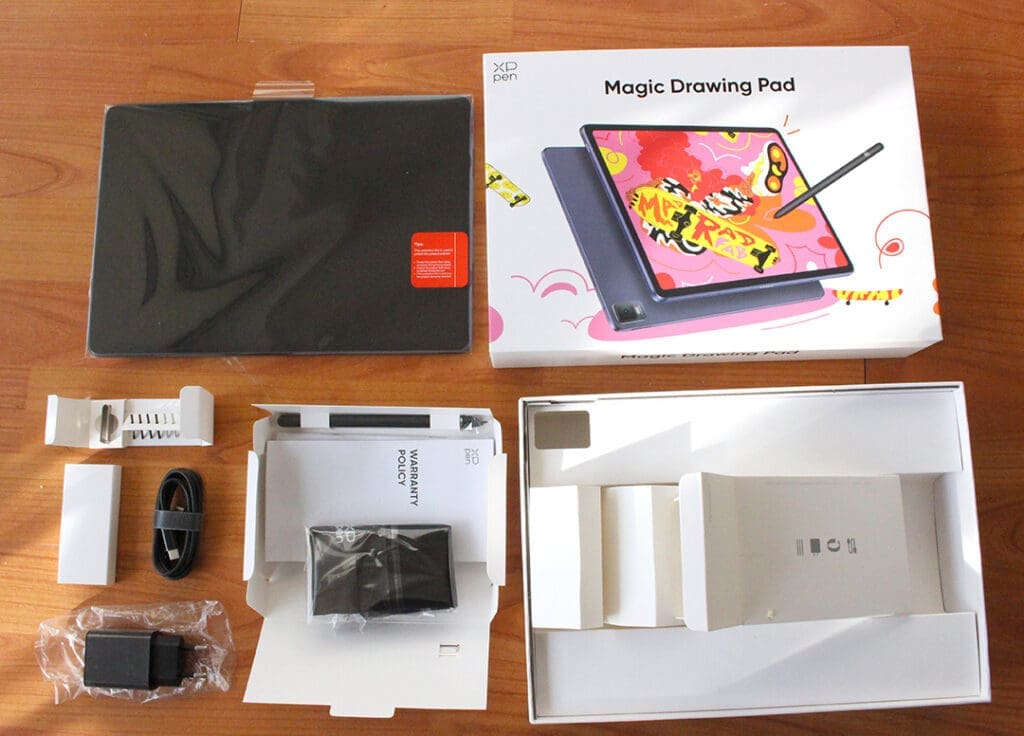 Unboxing de la tablette Magic Drawing pad de XP-Pen